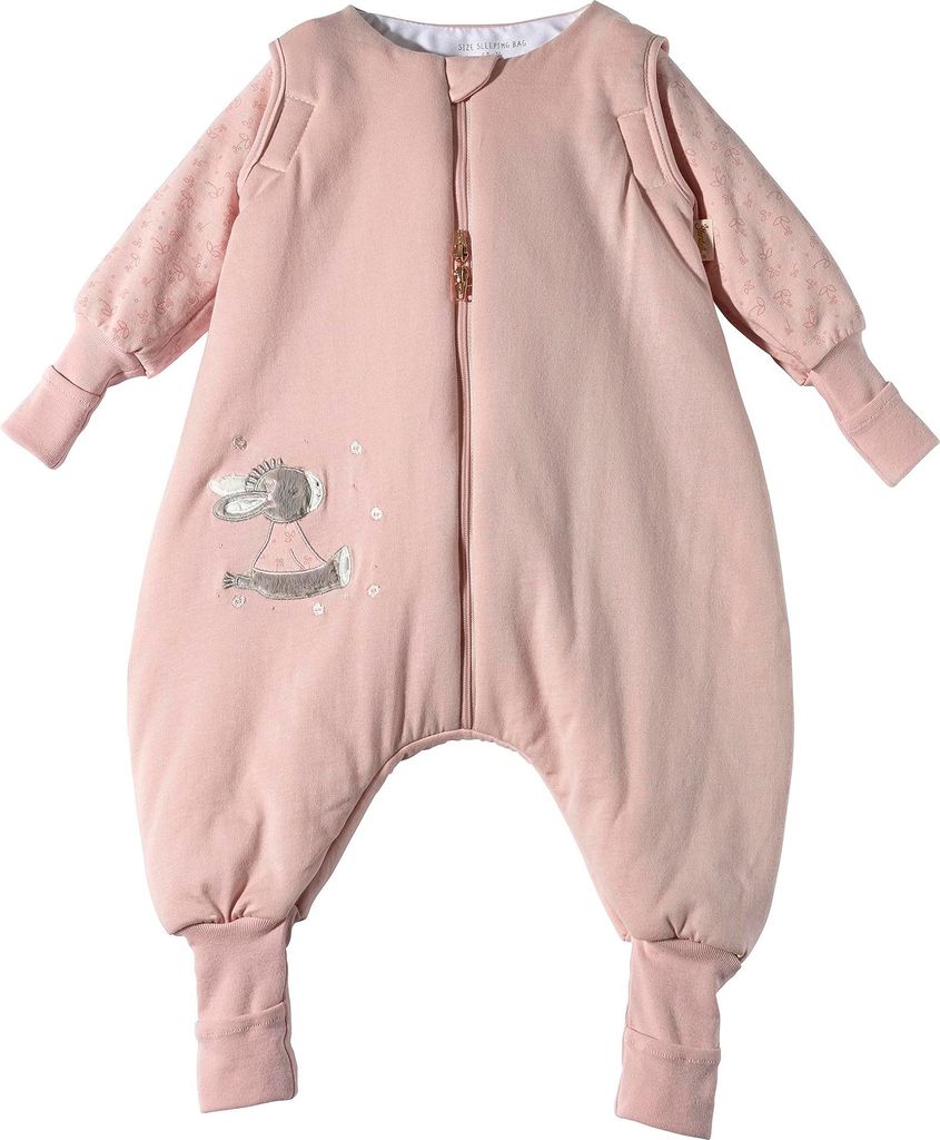 Sterntaler Schlafsack mit Beinen und abnehmbaren Ärmeln 68/74 Esel Emmi Girl flora rose