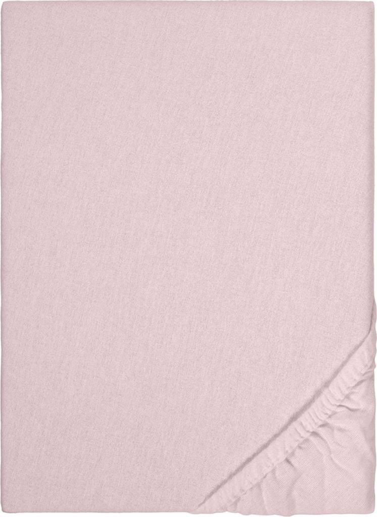 Spannbettlaken Winterflausch rosa 90 x 190 - 100 x 200 cm