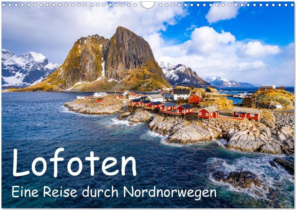 Lofoten - Eine Reise durch Nordnorwegen (Wandkalender 2026 DIN A3 quer), CALVENDO Monatskalender