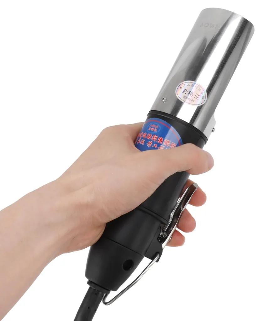 Écailleur de poisson électrique pour cuisine maison et usage extérieur - 3