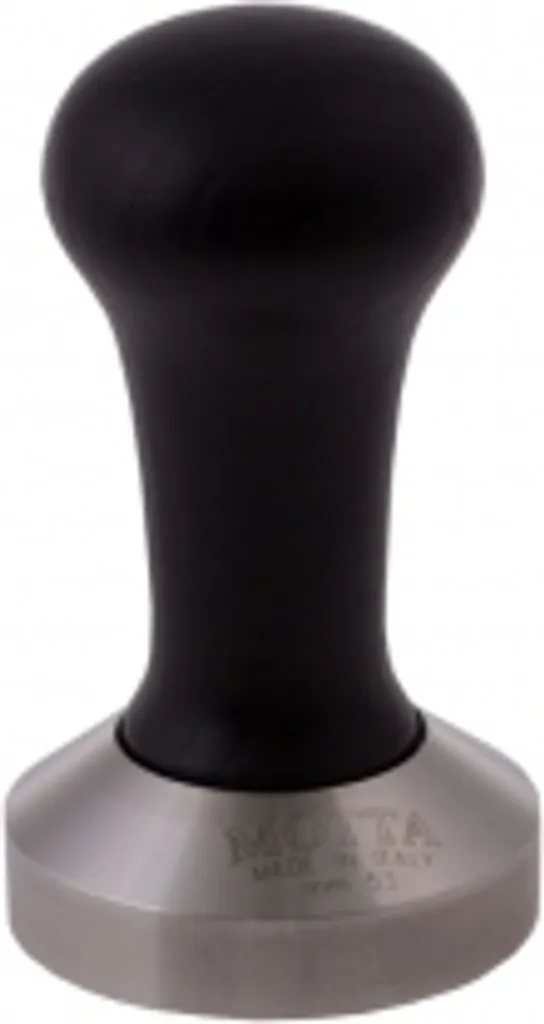 Tamper 53 mm Motta pour Machine Espresso avec Manche en Bois Noir