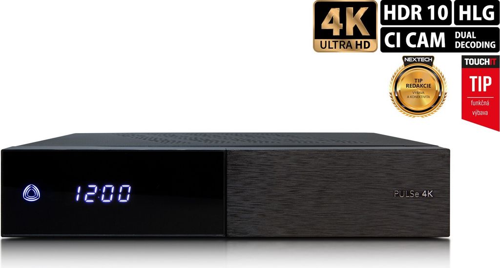 AB-COM AB IMPULS 4K (1x Tuner DVB-S2X + 1x Tuner DVB-T2/C) Produktbild 