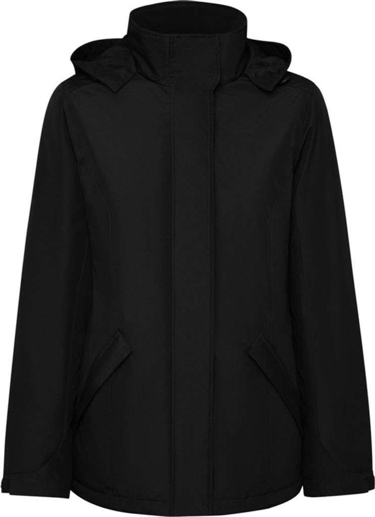Roly - "America" Parka Wattiert für Damen PF4695 (L) (Schwarz)