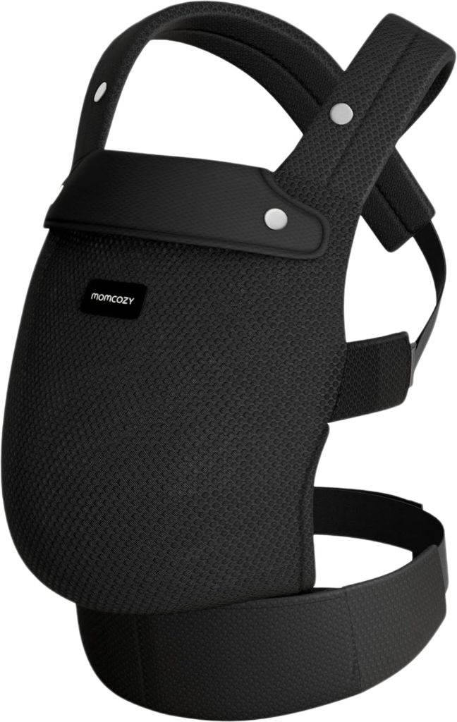 Momcozy Babytrage mit Air-Mesh,Schwarz