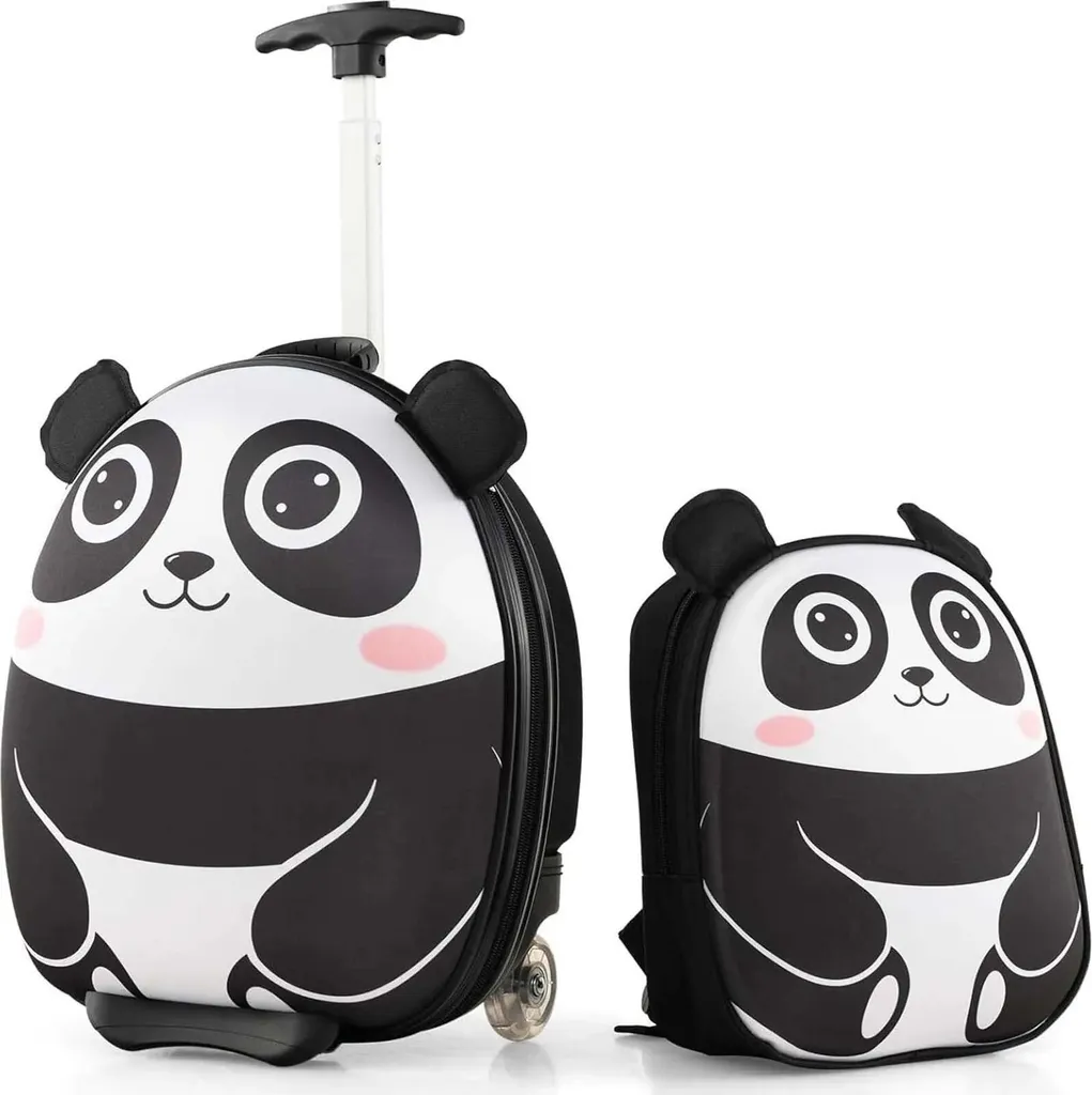 Ensemble de voyage enfants blanc pour vacances et bagage cabine