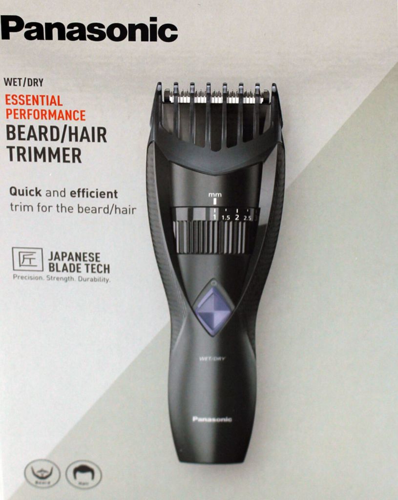 Barttrimmer Panasonic Corp. ER-GB37-K503 Schwarz Produktbild 