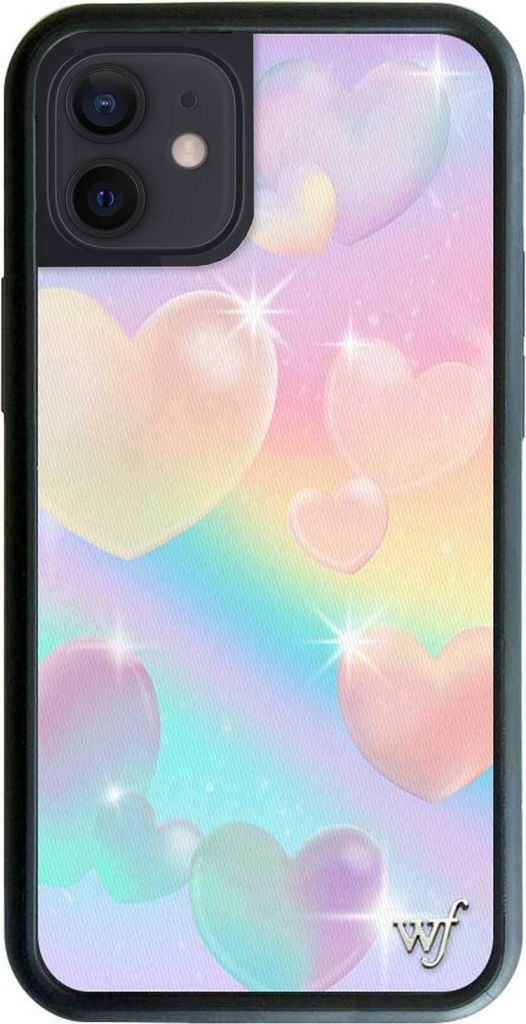 Hülle für iPhone 12/12 Pro 6.1' Wildblumenherzen