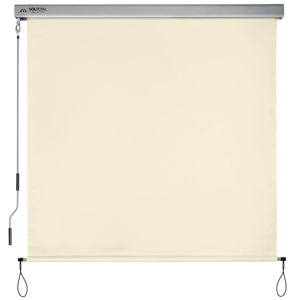Store vertical pour balcon SolVision MS5 beige 160x250 cm brise-vue