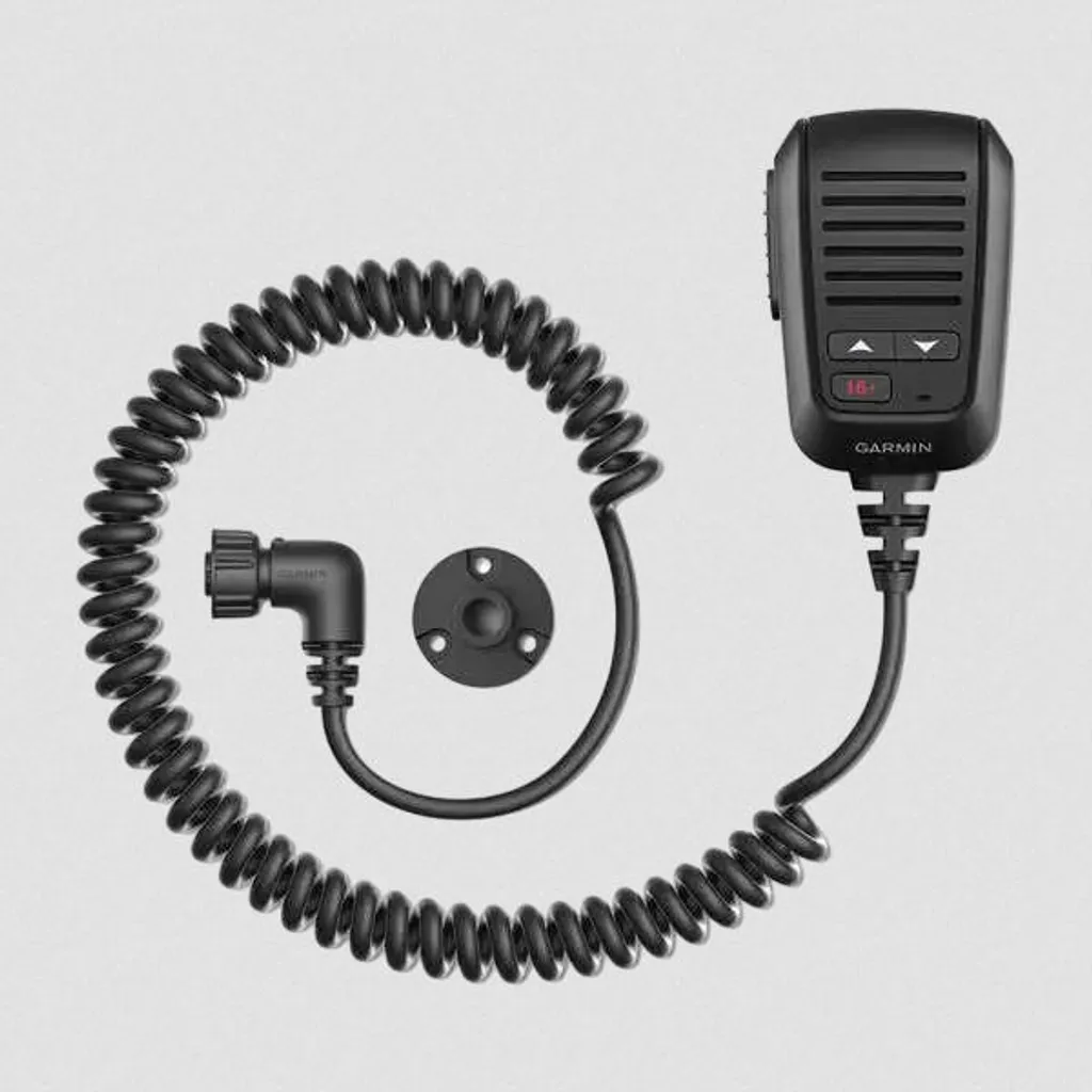 Microphone pour Garmin VHF 210i : Sécurisez vos sorties en mer VHF