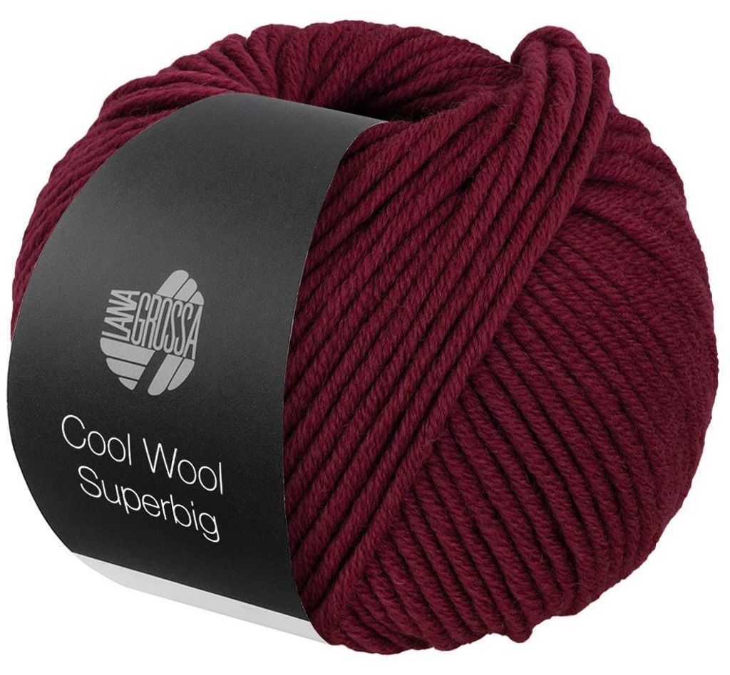 Lana Grossa COOL WOOL SUPERBIG Uni 50 g – wyjątkowo Zdjęcie produktu 