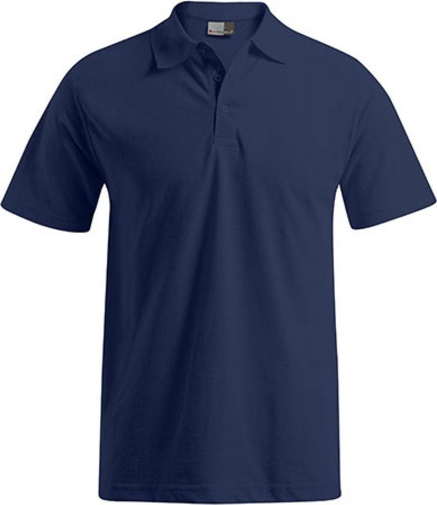 EXCD Poloshirt Plus Size Herren, Marineblau, 5XL