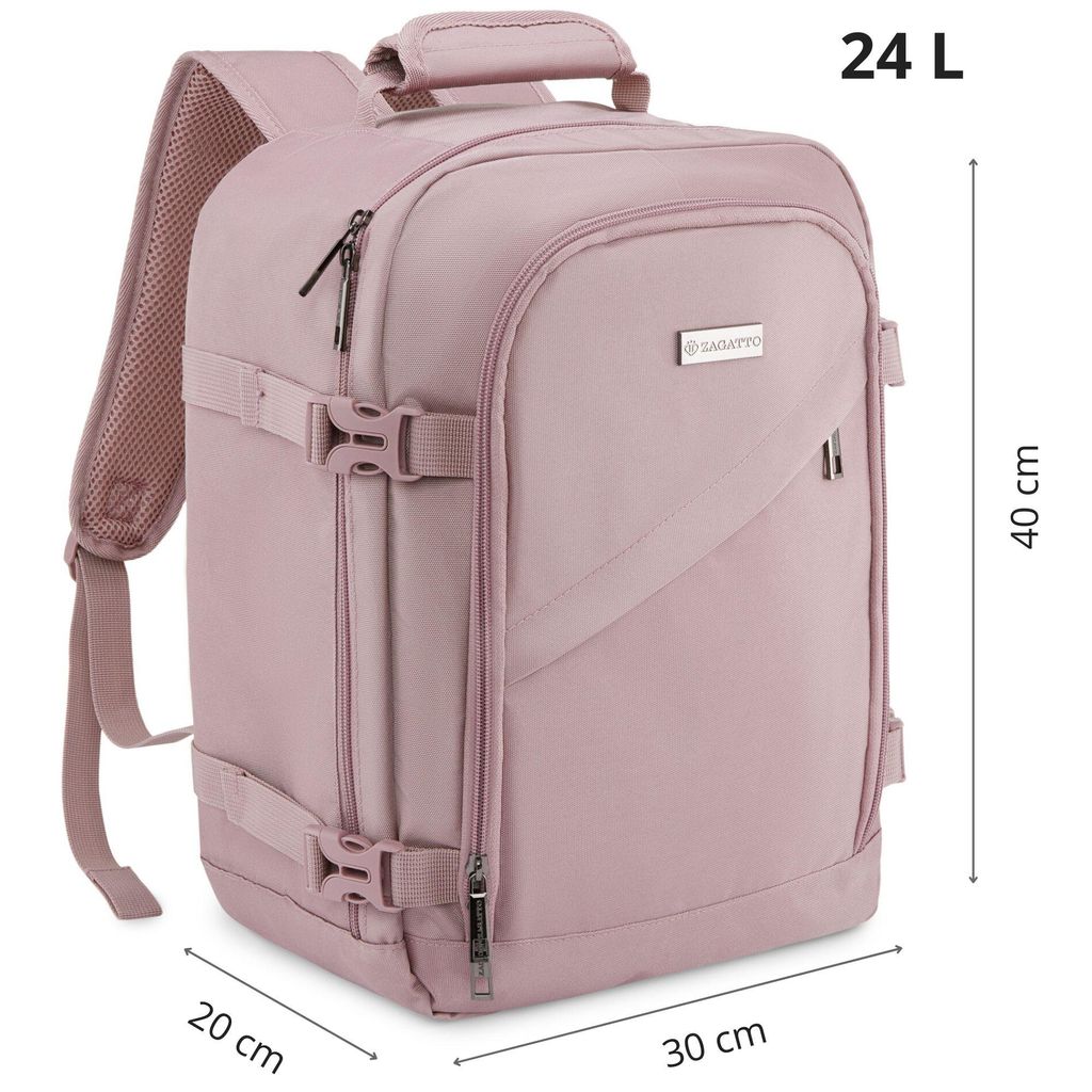 Zagatto Damen reiserucksack Handgepck 40x30x20 24L WIZZAIR