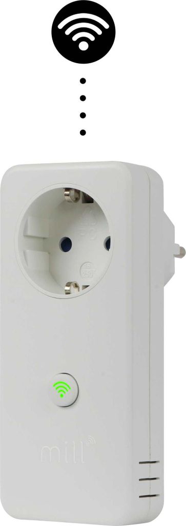 Mill Socket WI-FI prise intelligente, blanc (WIFISOCKET3) Image du produit 
