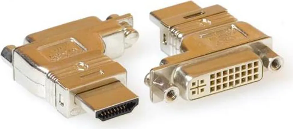 Câble Adaptateur DVI-D vers HDMI Argent AB3766 pour Second Ecran