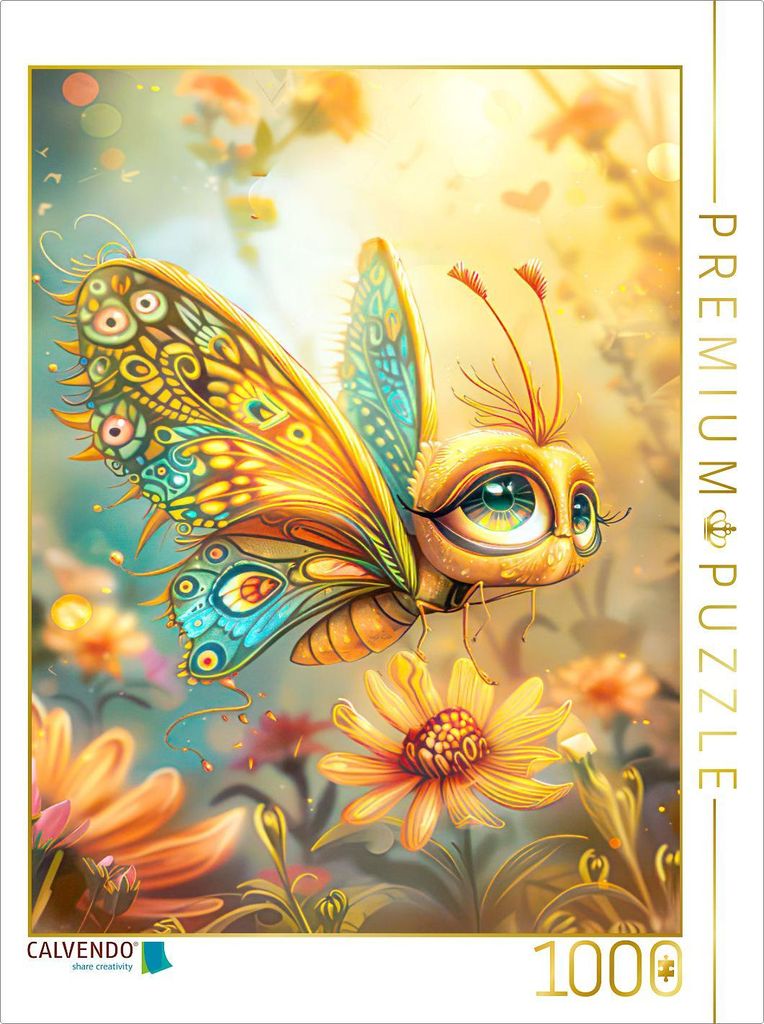CALVENDO Puzzle Niedliche und humorvolle Tierfiguren | 1000 Teile Lege-Größe 64x48cm Foto-Puzzle für glückliche Stunden