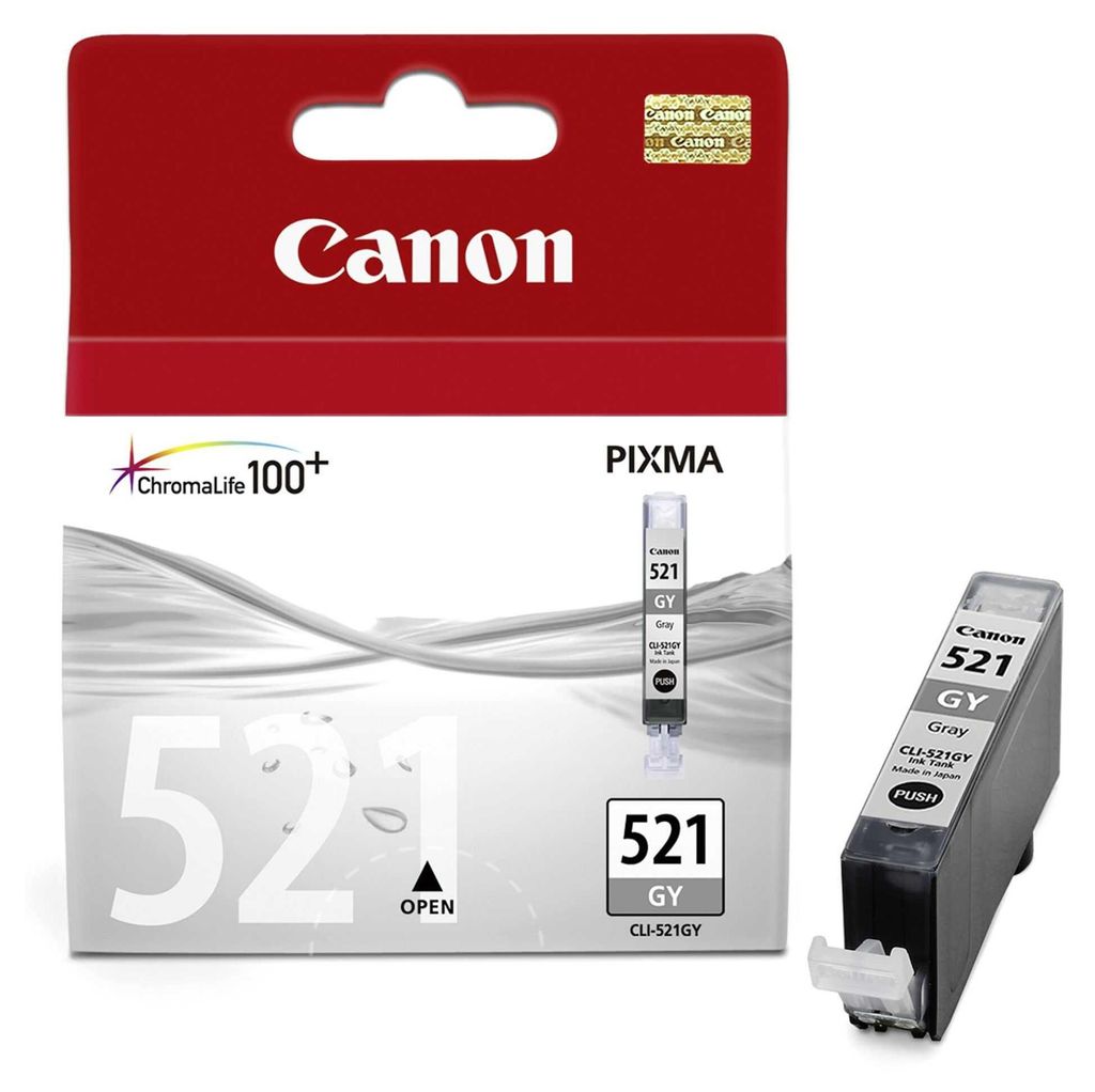 Canon 2937B001, Szary, Tusz na bazie pigmentu, 1 szt. Zdjęcie produktu 