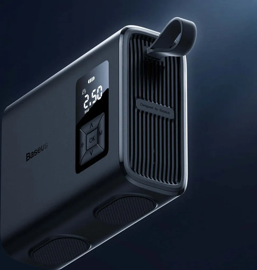 Compresseur 6000mAh Baseus Mega Energypump avec Éclairage de Secours - 20
