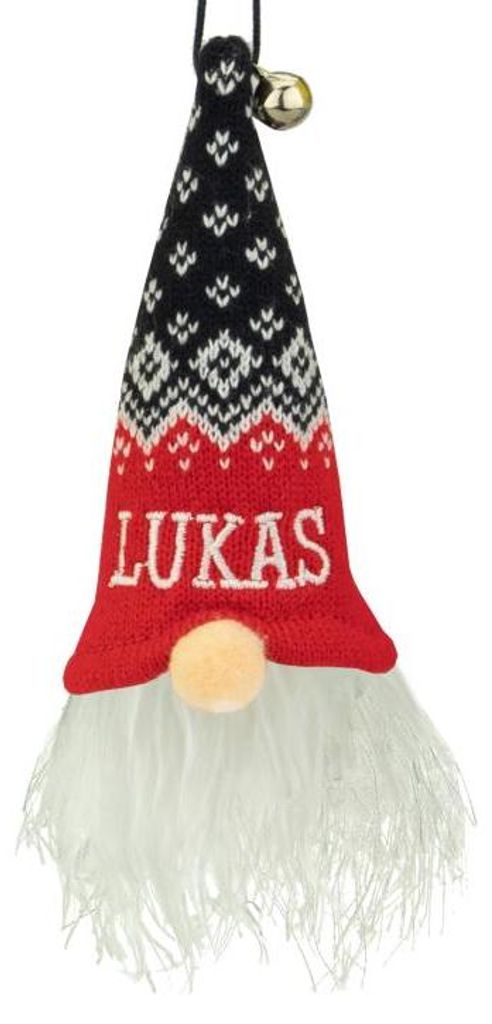 History&Heraldry Maskottchen-Weihnachtswichtel mit LED-Licht Lukas