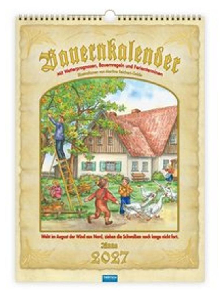 TRÖTSCH - Großbildkalender Bauernkalender 2027 mit Produktbild 
