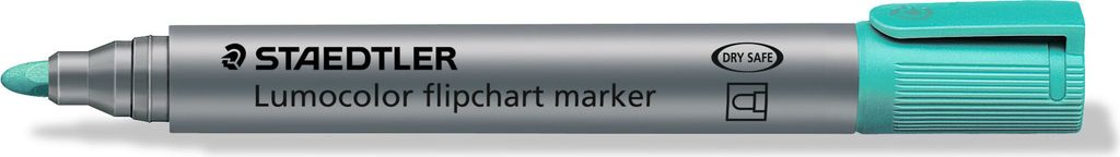 STAEDTLER Lumocolor Flipchart-Marker 356 Strichstärke: 2,0 mm türkis
