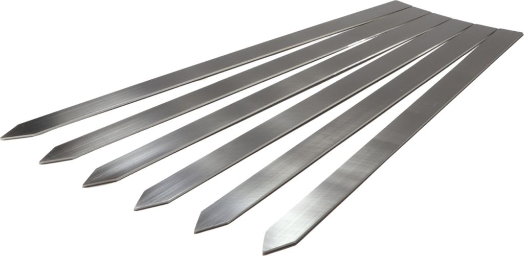 Edelstahl Adana Grillspieße extra breit 24mm und 600mm lang Produktbild 3