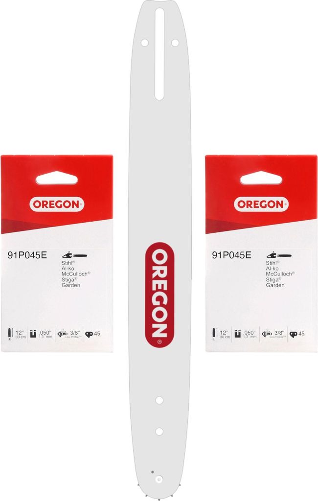 Oregon Kombo Führungsschiene + 2x Sägekette 30 cm 3/8" LP Produktbild 