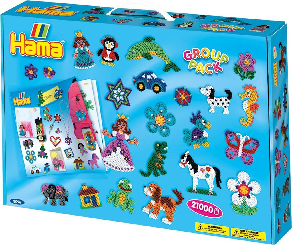 Hama Bügelperlen midi im Koffer 5,0 mm 21.000 Bügelperlen