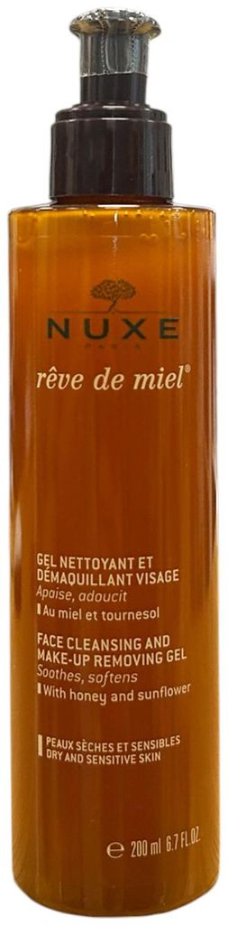 NUXE Rêve de Miel, Reinigungsgel, trockene Haut, Produktbild 