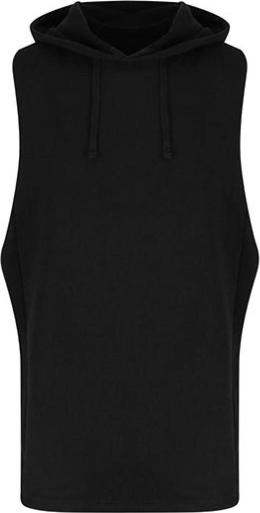 Just Cool JC053 | Herren Shirt Urban Sleeveless Muscle Hoodie - Farbe: Jet Black - Größe: L