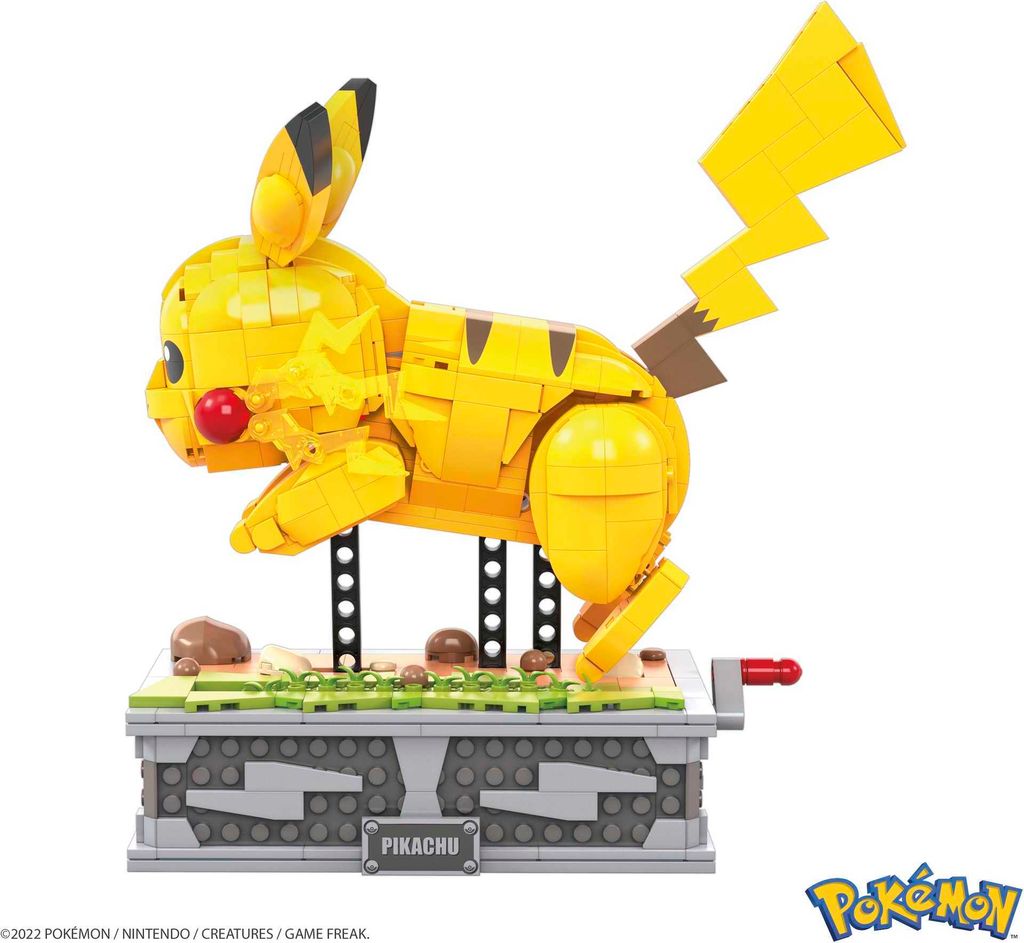 MEGA Pokémon Motion Pikachu bewegliches Bauset Produktbild 5
