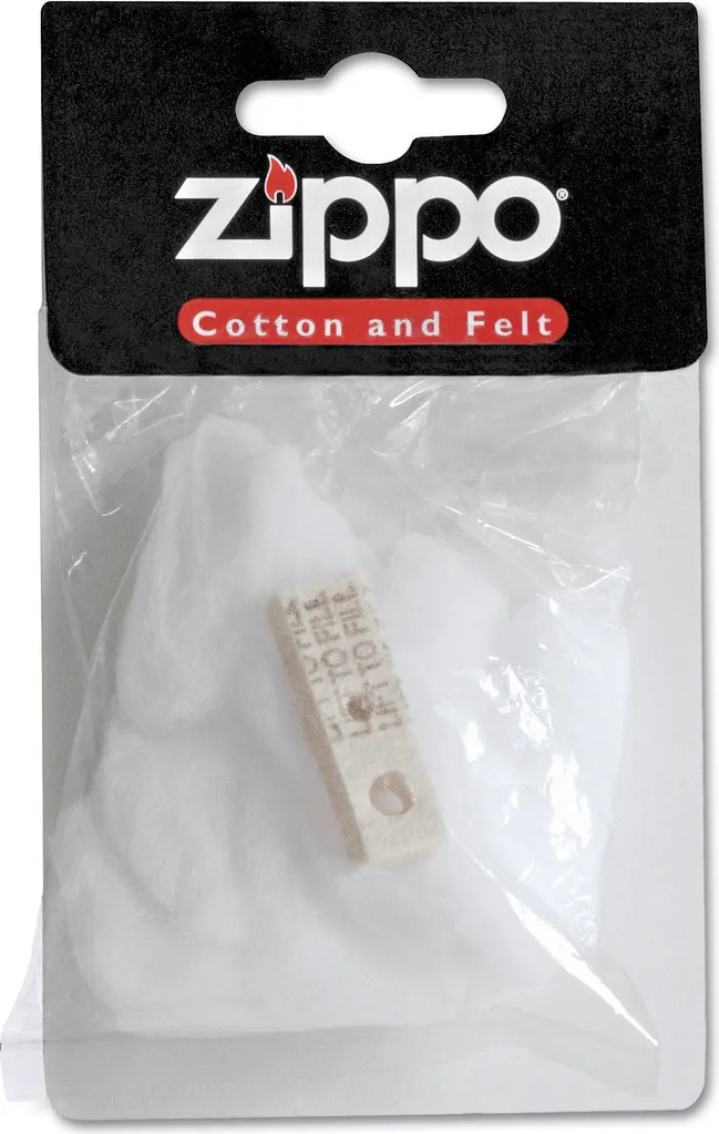 Original ZIPPO Cotton and Felt Watte und Filz