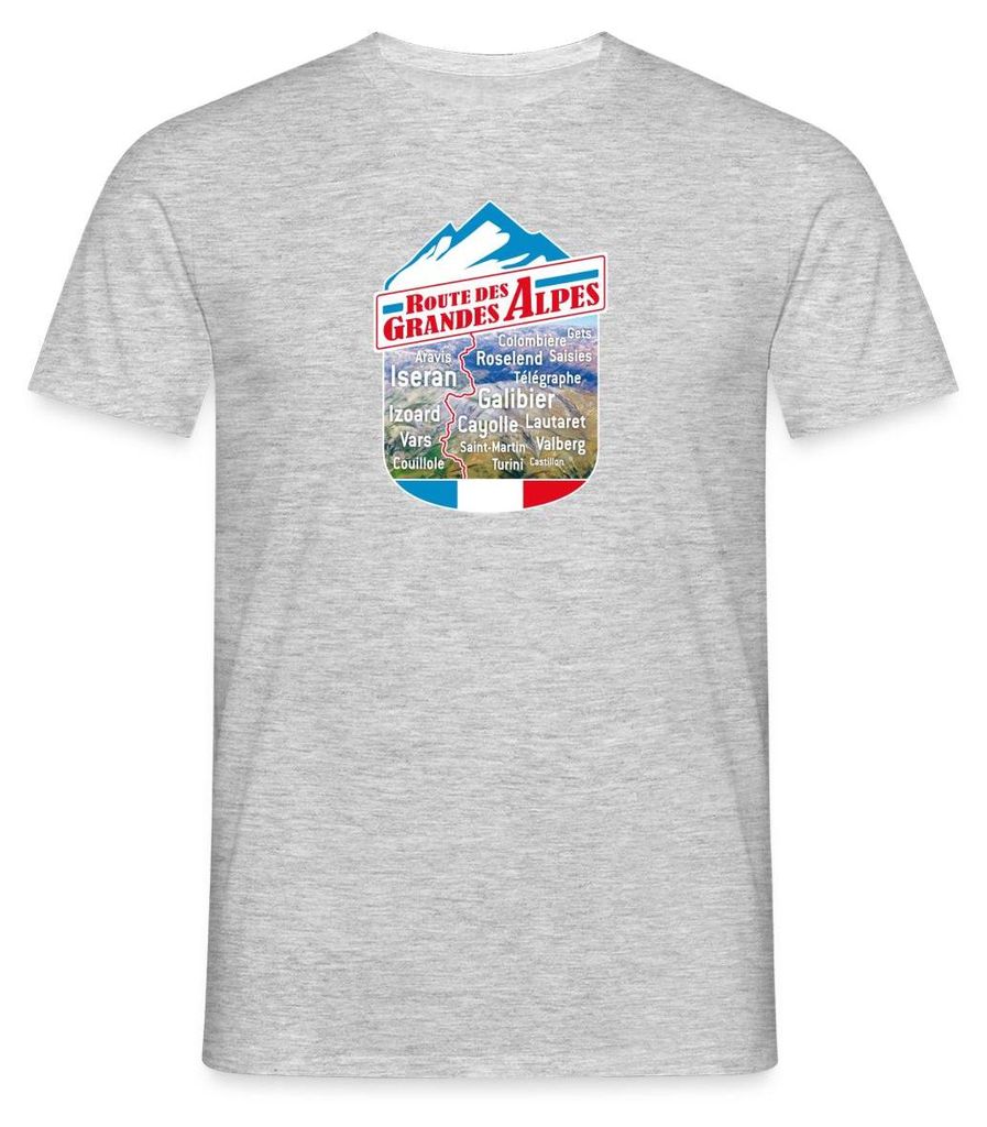 Spreadshirt Route Des Grandes Alpes Souvenir Männer Produktbild 