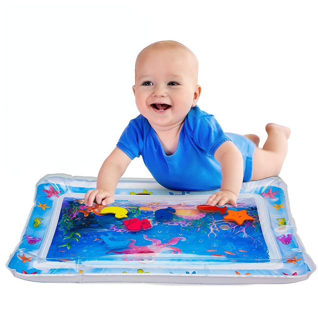 Baby Kinder Wassermatte Aufblasbare Patted Wasserspielmatte Wasser Spielzeug DE