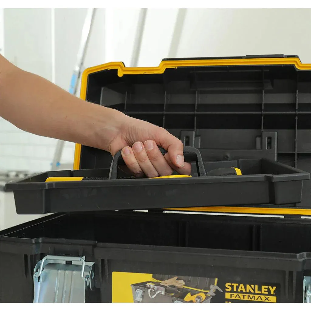 Caisse à outils Stanley FatMax Structural Foam avec bac de rangement