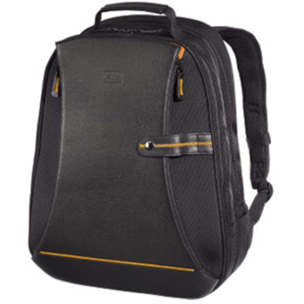 Hama Notebook Rucksack "Dublin", 15.4", black/orange, Rucksack, 39,1 cm (15.4 Zoll), 1,4 kg, Schwarz