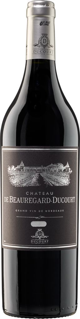 Château de Beauregard-Ducourt Black Label Bordeaux Rouge 2019 | Rotwein | Frankreich | 1 x 0,75 Liter