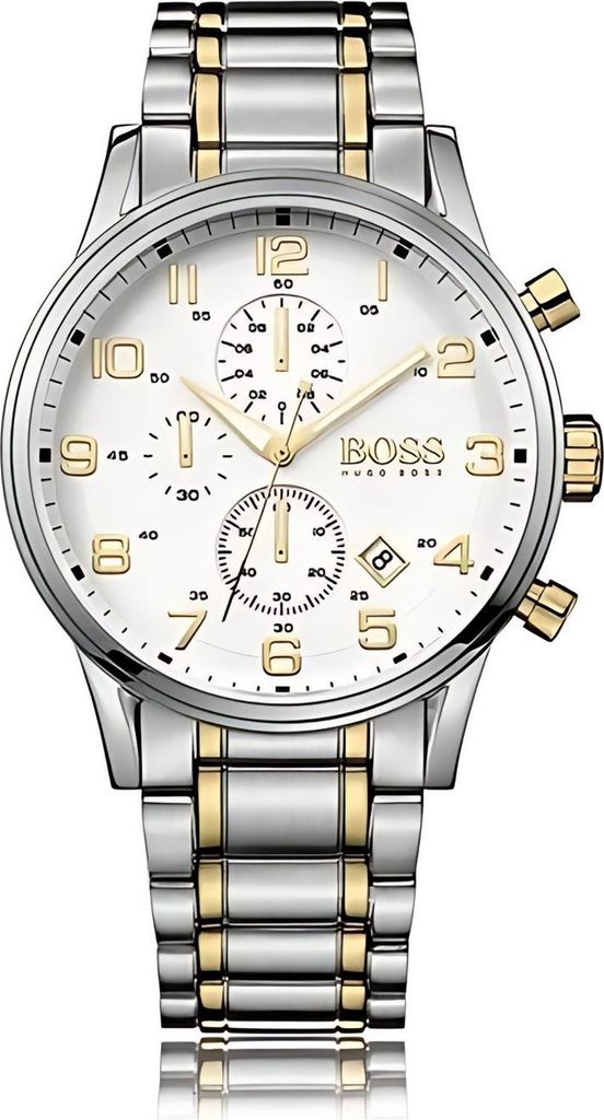Hugo Boss Herrenuhr aus Edelstahl Model HB1513236 Produktbild 