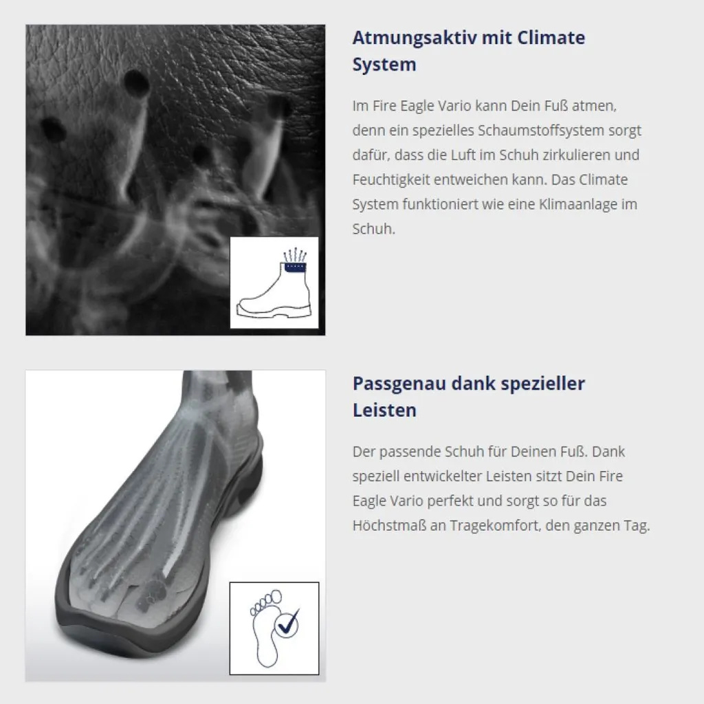 Bottes de Sécurité Haix FIRE EAGLE Vario pour Interventions et Secours - 7