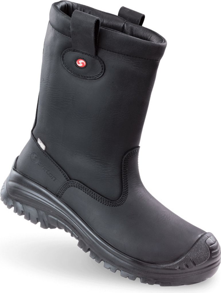Sixton Sicherheits-Winterstiefel MONTANA S3 EN ISO 20345:2011 S3 WR CI SRC schwarz Größe 48