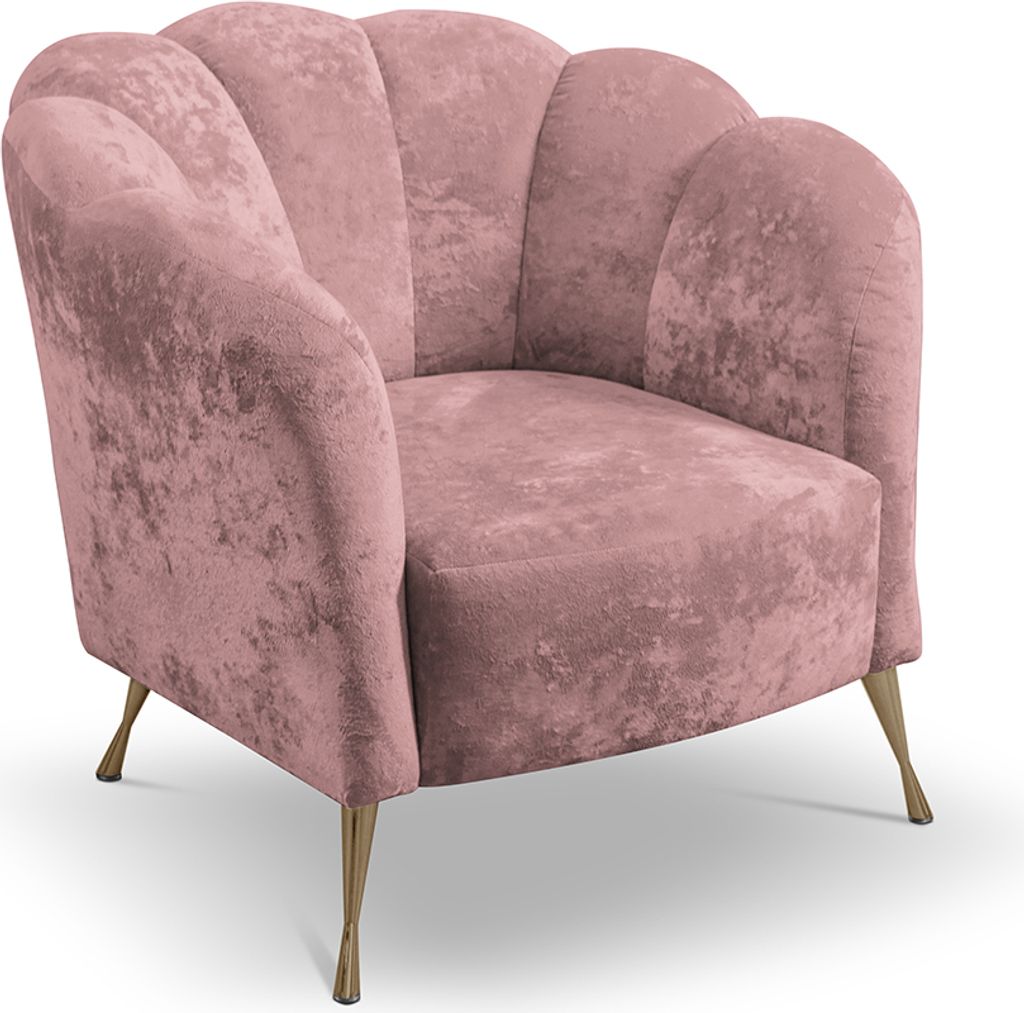 Loungesessel Relaxsessel Muschel-Sessel ADRIA eureka 2142 golden 87 x 78 x 83cm