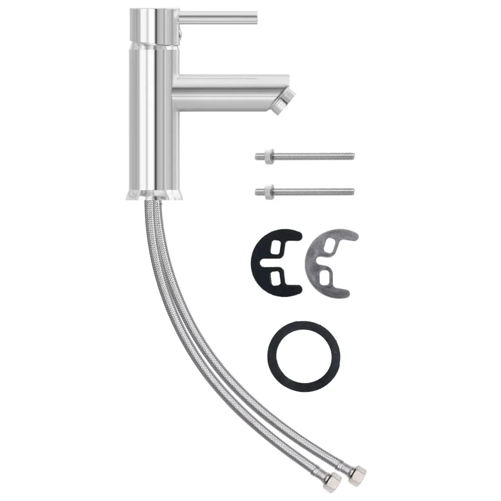Robinet lave-mains chromé 130x176 mm avec cartouche céramique durable