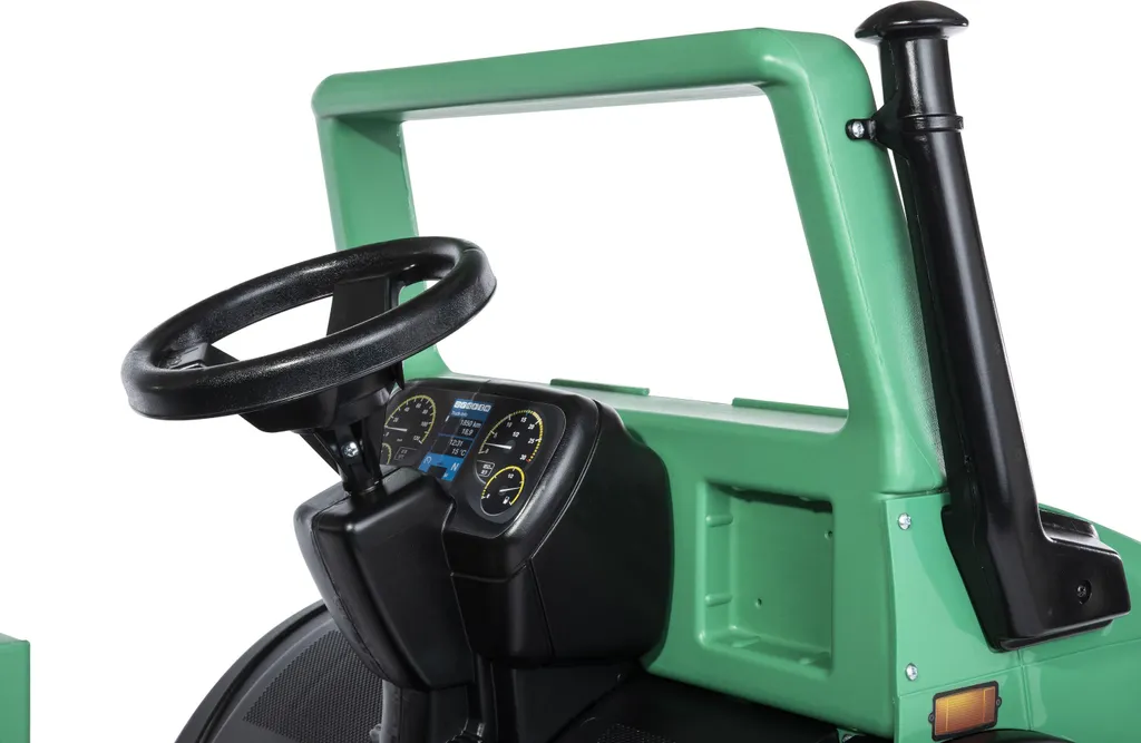 Jouet à pédales Mercedes Unimog résistant pour terrains difficiles - 6