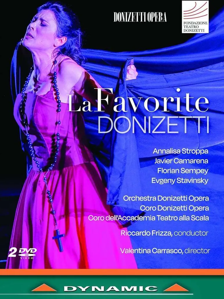 Coffret Opéra La Favorite CD Donizetti avec Camarena et Annalisa Stroppa