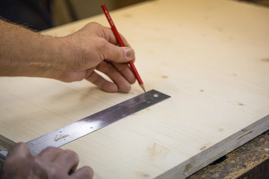 Équerre de menuisier pour mesures de précision et marquage Stubai 30cm - 3