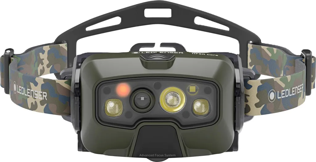 Torche frontale LED Ledlenser HF8R éclairage mains libres vert - 2
