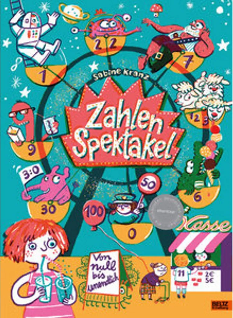 Livre éducatif Spectacle de chiffres design moderne et ludique enfant