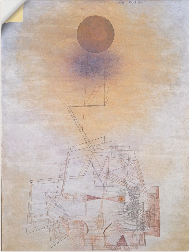 ARTland Wandbild, selbstklebend Grenzen des Verstandes. 1927 Größe: 45x60 cm