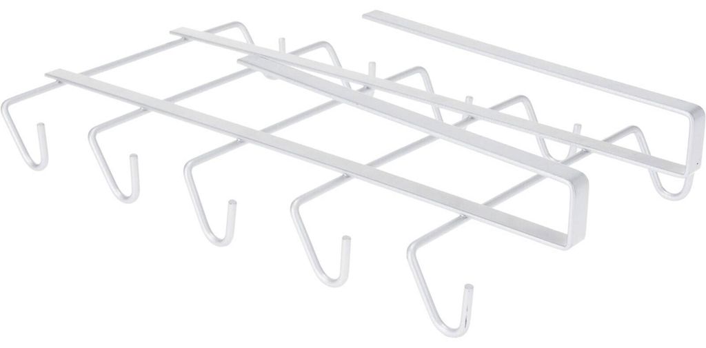 Halter für 10 Tassen, zum Aufhängen im Küchenschrank, 28,5 Produktbild 