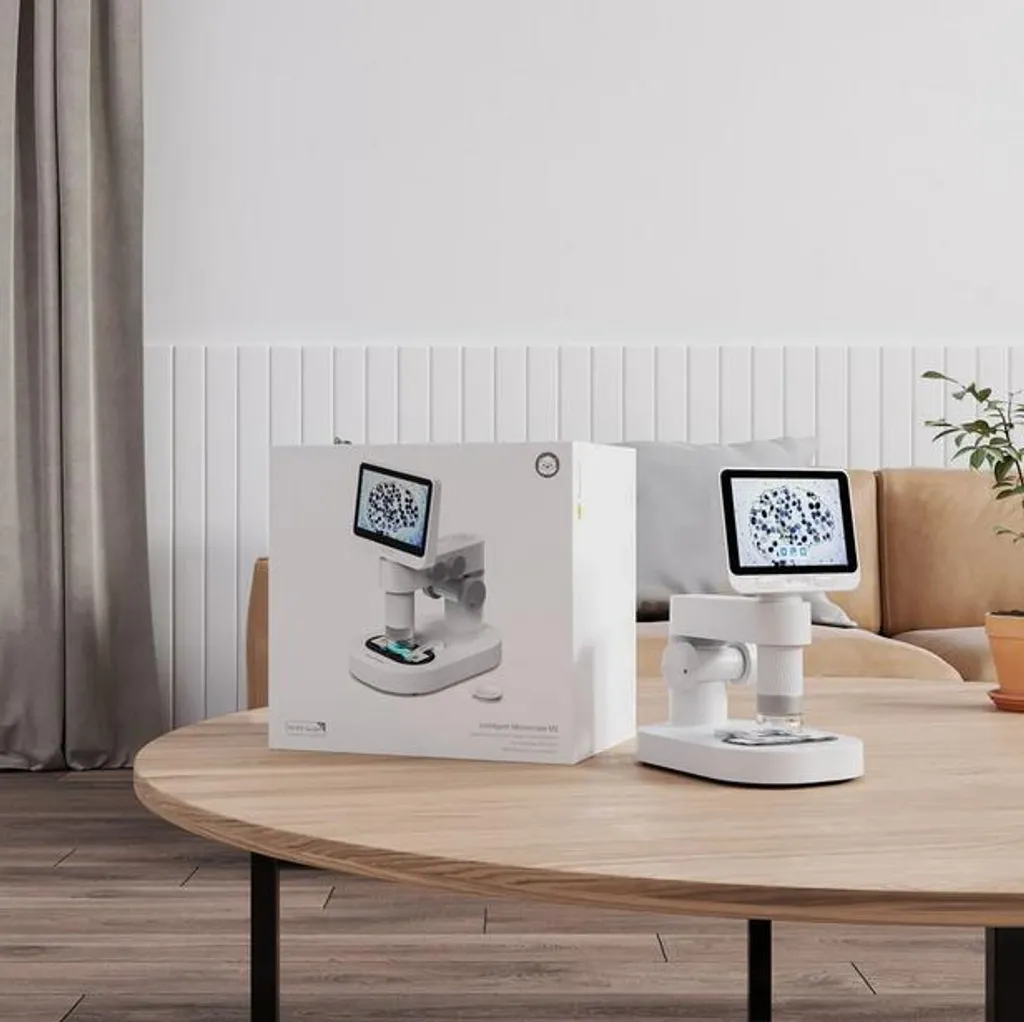 Microscope Connecté M2A Darwin Idéal pour Éducation et Étude Biologie