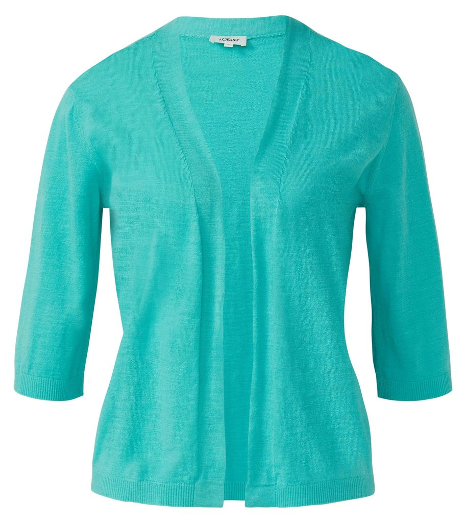 S. Oliver Strickjacke BLUE GREEN 40